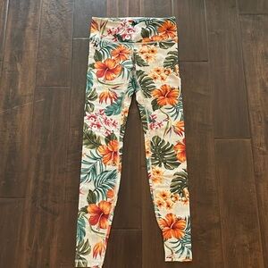 Aviator Nation Hawaiian Leggings, small